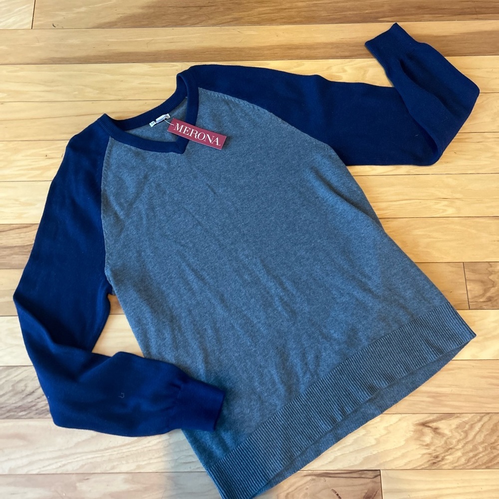 NWT Merona Men’s Cotton Blend Sweater - Picture 9 of 10
